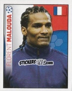 Sticker Florent Malouda - England 2012 n. 295 - Topps