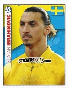 Cromo Zlatan Ibrahimovic - England 2012 - Topps