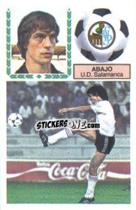 Sticker Abajo - Liga Spagnola 1983-1984
 n. 271 - Colecciones ESTE