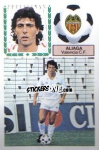 Cromo Aliaga - Liga Spagnola 1983-1984
 - Colecciones ESTE