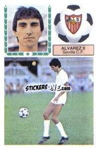 Sticker Álvarez II - Liga Spagnola 1983-1984
 - Colecciones ESTE