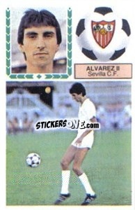Sticker Álvarez II - Liga Spagnola 1983-1984
 n. F34 - Colecciones ESTE