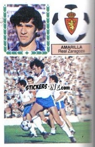 Cromo Amarilla - Liga Spagnola 1983-1984
 - Colecciones ESTE