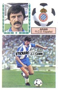 Cromo Arabi - Liga Spagnola 1983-1984
 - Colecciones ESTE