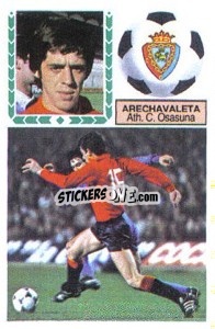Cromo Arechavaleta - Liga Spagnola 1983-1984
 - Colecciones ESTE