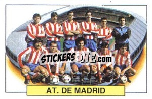 Cromo Atlético de Madrid - Liga Spagnola 1983-1984
 - Colecciones ESTE