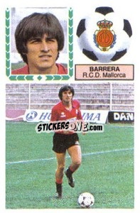 Cromo Barrera - Liga Spagnola 1983-1984
 - Colecciones ESTE