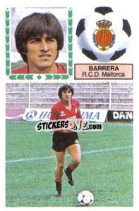 Sticker Barrera - Liga Spagnola 1983-1984
 n. 195 - Colecciones ESTE