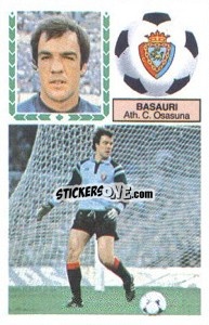 Sticker Basauri - Liga Spagnola 1983-1984
 n. 235 - Colecciones ESTE