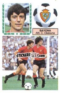 Sticker Bayona - Liga Spagnola 1983-1984
 n. 242 - Colecciones ESTE