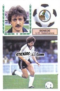 Sticker Benede - Liga Spagnola 1983-1984
 - Colecciones ESTE
