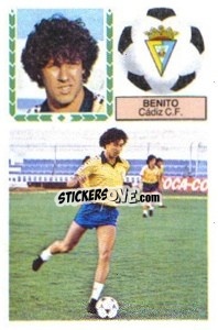 Sticker Benito - Liga Spagnola 1983-1984
 - Colecciones ESTE