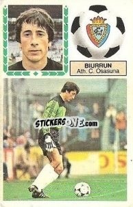 Cromo Biurrun - Liga Spagnola 1983-1984
 - Colecciones ESTE