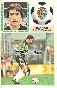 Sticker Biurrun - Liga Spagnola 1983-1984
 n. F10 - Colecciones ESTE