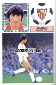 Cromo Blanco - Liga Spagnola 1983-1984
 - Colecciones ESTE