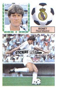 Cromo Bonet - Liga Spagnola 1983-1984
 - Colecciones ESTE