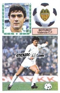 Sticker Botubot - Liga Spagnola 1983-1984
 n. 312 - Colecciones ESTE