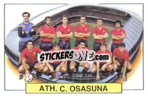 Sticker C.A. Osasuna - Liga Spagnola 1983-1984
 - Colecciones ESTE
