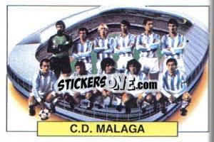 Sticker C.D. Málaga - Liga Spagnola 1983-1984
 n. 225 - Colecciones ESTE