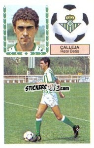 Sticker Calleja - Liga Spagnola 1983-1984
 n. F5a - Colecciones ESTE