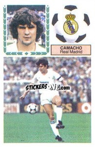 Sticker Camacho - Liga Spagnola 1983-1984
 n. 148 - Colecciones ESTE