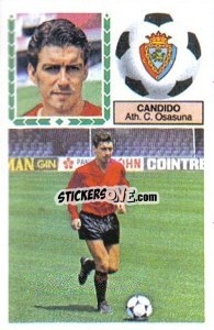 Sticker Cándido - Liga Spagnola 1983-1984
 n. F17 - Colecciones ESTE