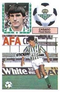Cromo Casado - Liga Spagnola 1983-1984
 - Colecciones ESTE