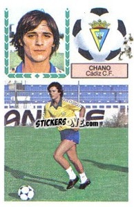 Sticker Chano - Liga Spagnola 1983-1984
 - Colecciones ESTE