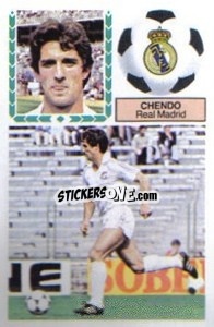 Sticker Chendo - Liga Spagnola 1983-1984
 n. F40a - Colecciones ESTE