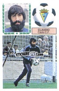 Cromo Claudio - Liga Spagnola 1983-1984
 - Colecciones ESTE