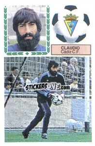 Sticker Claudio - Liga Spagnola 1983-1984
 n. 60 - Colecciones ESTE