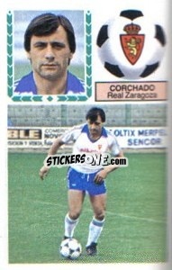 Sticker Corchado - Liga Spagnola 1983-1984
 n. F42a - Colecciones ESTE