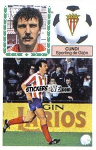 Cromo Cundi - Liga Spagnola 1983-1984
 - Colecciones ESTE