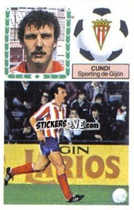 Sticker Cundi - Liga Spagnola 1983-1984
 n. 103 - Colecciones ESTE