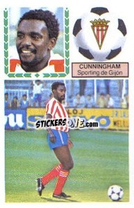 Sticker Cunningham - Liga Spagnola 1983-1984
 - Colecciones ESTE