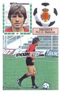 Sticker Dacosta - Liga Spagnola 1983-1984
 - Colecciones ESTE