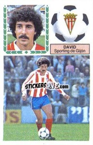 Sticker David - Liga Spagnola 1983-1984
 n. 112 - Colecciones ESTE