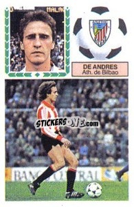 Sticker De Andrés - Liga Spagnola 1983-1984
 n. 49 - Colecciones ESTE