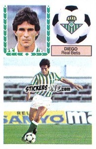 Sticker Diego - Liga Spagnola 1983-1984
 n. 29 - Colecciones ESTE
