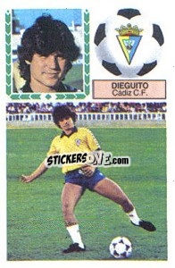 Sticker Dieguito - Liga Spagnola 1983-1984
 - Colecciones ESTE