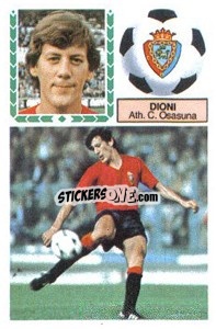 Sticker Dioni - Liga Spagnola 1983-1984
 n. 243 - Colecciones ESTE