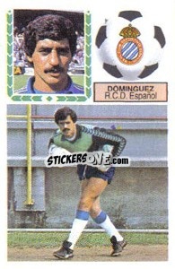 Sticker Domínguez - Liga Spagnola 1983-1984
 - Colecciones ESTE