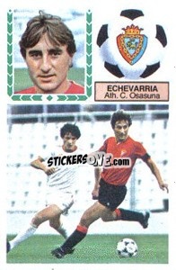 Sticker Echevarría - Liga Spagnola 1983-1984
 - Colecciones ESTE