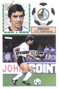 Sticker Enrique - Liga Spagnola 1983-1984
 - Colecciones ESTE