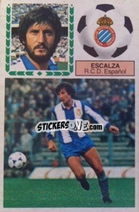 Cromo Escalza - Liga Spagnola 1983-1984
 - Colecciones ESTE