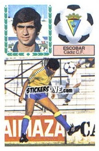 Sticker Escobar - Liga Spagnola 1983-1984
 - Colecciones ESTE
