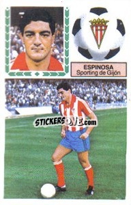 Sticker Espinosa - Liga Spagnola 1983-1984
 n. 108 - Colecciones ESTE