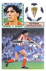 Figurina Esteban - Liga Spagnola 1983-1984
 - Colecciones ESTE