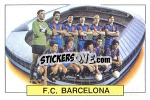 Cromo F.C. Barcelona - Liga Spagnola 1983-1984
 - Colecciones ESTE
