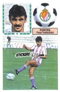 Sticker Fortes - Liga Spagnola 1983-1984
 n. 343 - Colecciones ESTE